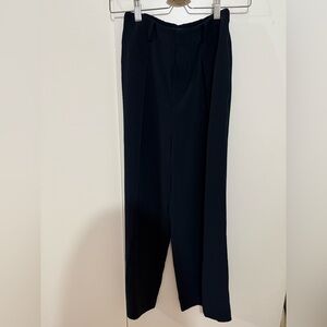 Uniqlo Navy Wide Leg Pants